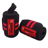 MEGODAY 24" Wrist Brace, Wrist Wraps Support for Weight Lifting with Thumb Loops,Heavy Duty Compression Straps for Strength Muscle Training,Powerlifting,Bodybuilding,Weightlifting