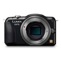 Panasonic DMC-GF5 12 MP Compact System Camera with 3-Inch Touch Screen Body ONLY (Black) (International Model)