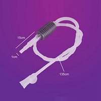 Overstep Flexible Aquarium Water Changer Aquarium Siphon Vacuum Cleaner Easy to Use Aquarium Gravel Manual Cleaning Tool