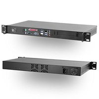 MITXPC Intel Braswell Quad Core Front I/O Mini 1U Rackmount Solution, PD14RI, M1U05