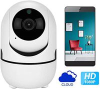 1080p HD IP Camera with Motion Tracker/2-Way Audio/Night Vision/APP Remote Control, 2.4Ghz WiFi Indoor Home Security Dome Camera for Baby Monitor/Elder/Pet Dog/Nanny Smart Camera