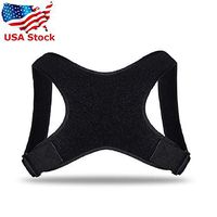 Posture Corrector for Men and Women Adjustable Upper Back Brace Back Straightener Soft Sponge Pad Comfortable Support for Neck Back Shoulder (Universal)
