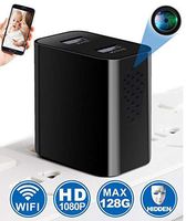 Hidden Camera, Spy Camera, 1080P HD Side View Hidden Camera Charger WiFi Camera with Remote Viewing & Motion Detection, Hidden Nanny Cam/Security Camera Perfect for Indoor Power Strip, No Audio