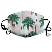 Face Mask Summer Tree Inspiring Cycling Half Face Earloop Dust Mask for Man