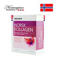 Biopharma Norsk Marine Collagen Powder with Vitamin C and Biotin Anti Aging Collagen 5000mg * 25 pakets