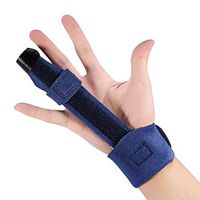 Adjustable Finger Splint, 1X Metacarpal Fracture Healing Mallet Finger Correcting Support Brace for Trigger Finger Athlete Sportsman and Injured Joint