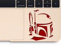 Star Wars Boba Fett (Red 6") Vinyl Decal Sticker for Car Automobile Window Wall Laptop Notebook Etc.... Any Smooth Surface Such As Windows Bumpers