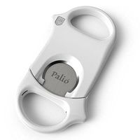 Palio Composite Cigar Cutter, Guillotine, Stainless Steel Blades, Up to 60 Ring Gauge, Alpine White