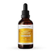 Secrets Of The Tribe - Happy Hormones, Endocrine System Formula, Herbal Supplement Blend Drops Alcohol Liquid Extract (4 fl oz)