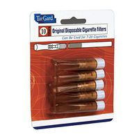 TarGard Original Disposable Cigarette Filters – Effective, Affordable, So Simple to Use! (Convenient, Easy to Carry 10-Pack) (Amber)