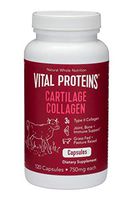 Type II Collagen Supplement 750 mg - 120 Capsules - Vital Proteins Dr Kaayla Daniels Cartilage Collagen