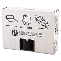 45 Gallon High Density Can Liner, 16 Micron in Black