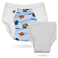 Hero Undies Bedwetting Overnight Protective Underwear (Size 3 (6-9yrs), Dumps n' Trucks with Insert Set)