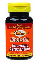 Nutrex Hawaii Bioastin Hawaiin Astaxanthin - 12mg, 50 Gel Caps (pack of 4)