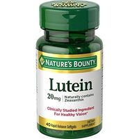 Natures Bounty Lutein 20mg, 40 Softgels, Pack of 3