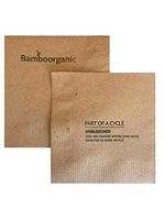 Kraft napkins disposable 100% compostable 100% PCW 4-Ply Brown (200 Napkins) …