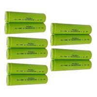 Rechargeable 4/3A Size Battery 1.2v ni-mh Battery 3800mAh Count :Pcs (10)