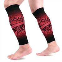 Calf Compression Sleeves for Men and Women 2 Pieces Tattoo Love for Sports, Running, Shin Splints
