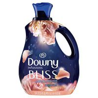 Downy Liquid Fabric Softener, Infusions Bliss, Sparkling Amber & Rose, 81 fl oz