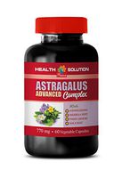 Immune Support Herbal - Astragalus Advanced Complex 770 MG - Astragalus Alcohol Free - 1 Bottle 60 Capsules