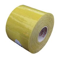 PTMANXIU Kinesiology Tape - Uncut 1in/1.5in/2in/3in/4in x 16.4ft Roll - Latex Free Waterproof Medical Tape - Incredible Support for Athletic Sports and Recovery (3 inch x 16.4 feet (7.5cmx5m),Yellow)
