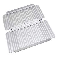 LMEIL Aluminum Fold Portable Wheelchair Scooter Ramp with Carry Handle 2 Feet Long,3inch