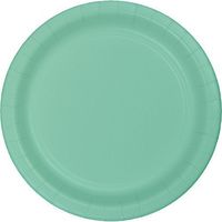 Creative Converting 318888 DINNER PLATE, 9", Fresh Mint