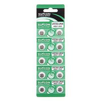 Huang SUNCOM AG2/396A 1.55V LR726/LR59 Alkaline Button Batteries(10pcs)