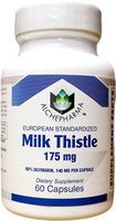 AlchePharma Milk Thistle Extract-Plus 175 Mg, Capsules.