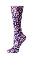 Cutieful Therapeutic Graduated 8-15 mmHg Compression Socks - Pink Leopard