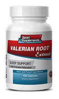 Valerian Root Extract Organic, Tranquil Rest, Sleep Support, Relaxation (1 Bottle 100 Capsules)
