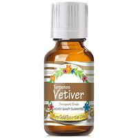 Pure Gold Vetiver Terpenes Essential Oil, 100% Natural & Undiluted, 30ml