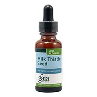 Gaia Herbs, Milk Thistle Organic, 1 Fl Oz