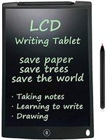 MUXAN 12 Inch LCD Kids Drawing Toy Writing Tablet Digital Drawing Tablet Handwriting Pads Ultra-Thin Portable Electronic Tablet Board for Kids Children (Black)