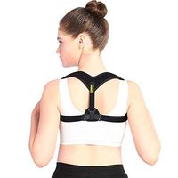 Men Women Posture Corrector Support Brace Magnetic Back Shoulder Belt Adjustable