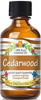 Pure Gold Cedarwood Essential Oil, 100% Natural & Undiluted, 60ml