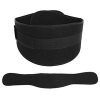 Adjustable Weightlifting Belt Weight Lifting Belt Powerlifting Fitness Waist Belt Back Abdominal Support Brace Exercise Training Belt for Men and Women 3 Size(S)