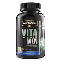 Maxler VitaMen Multivitamin for Men - High Potency Men's Multivitamins for Sports & Performance - Complete Men's Vitamins A B C D E K, Amino Acids Blend, Enzyme Blend (180)