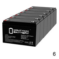 Mighty Max Battery 6V 12AH F2 Battery Replacement for Alpha Technologies 2000-6 Pack Brand Product