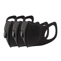 3pcs Safety ᴍᴀsᴋ,Roisay Carbon Filter Multi Layer Dustproof ᴍᴀsᴋ,Washable and Reusable Air Purifying Ʀespirator,Personal Protection for Outdoor/Office - Unisex