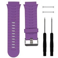 QGHXO Band for Garmin Forerunner 920XT, Soft Silicone Replacement Watch Band Strap for Garmin Forerunner 920XT GPS Watch, Fits 5.9 inches-8.26 inches Wrist