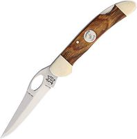 Bear & Son Cutlery Heritage Walnut Locking Cowhand Knife, Brown, 3 3/4"