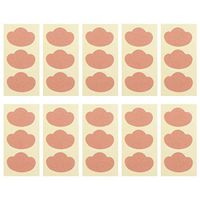 Healifty Callus Pads Toe Protectors for Travel Home (10 Sheets)