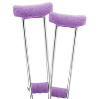 TOMMHANES AMISGUOER Crutch Underarm Pads Crutch Pad Crutch Hand Grip Covers Crutch Cover Washable OneSize (2 Armpit, 2 Hand Cushion) (CP07)