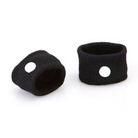 Higere 2PCS Anti Nausea Morning Sickness Motion Travel Wrist Bands Car Sea Plane(Black)