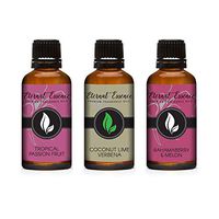 30ML - Trio (3) - Tropical Passion Fruit, Bahama Berry & Melon & Coconut Lime Verbena - Premium Fragrance Oil Trio - 30ML