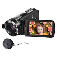 SEREE Video Camera Full HD 1080p 24.0MP Video Camcorder 3.0" LCD 270° Rotation Screen Digital Vlogging Camera with Remote Control