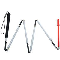 Spirit Folding Cane - Graphite - 6 Section - 52 inches