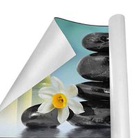 Gift Wrapping Paper Roll Bamboo on The Water for Birthday,Holiday,Wedding,Baby Shower Gift Wrap - 3Rolls - 58inch x 23inch Per Roll