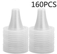 160PCSpcs Counting Ear Thermometer Probe Cover Disposable Cover for All Braun ThermoScan Models and Other Types of Digital thermometers
